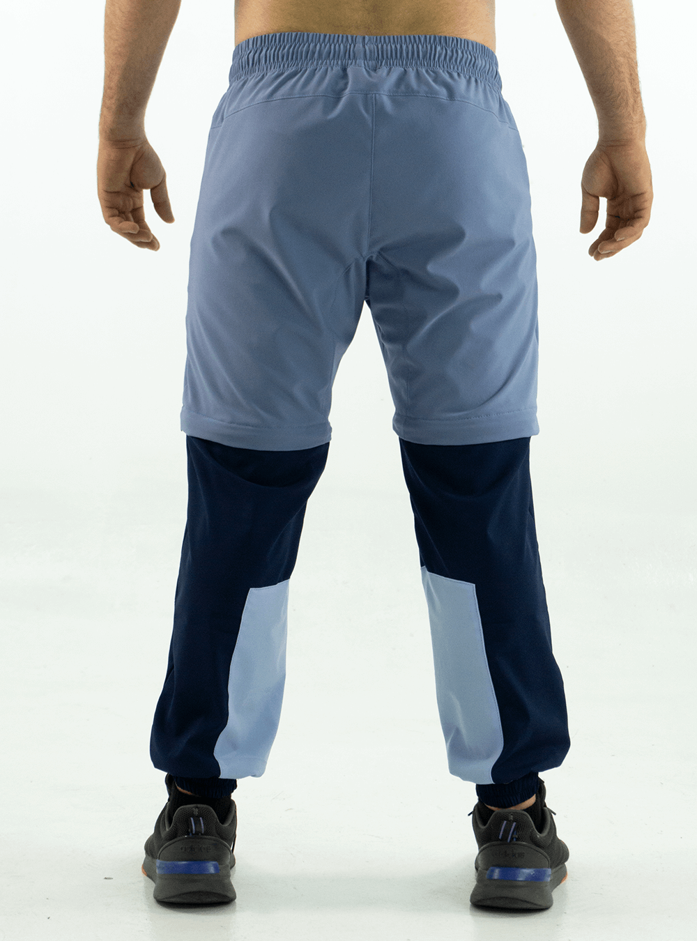 BLUE CASUAL 2-IN-1 JOGGER