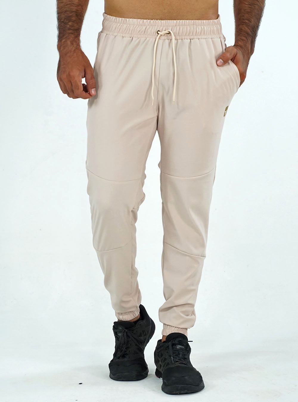 ATHLETIC LIGHT-WEIGHT UNISEX JOGGER BEIGE
