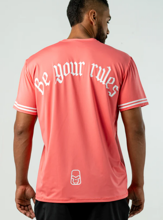 DRY-FIT 'BE YOUR RULES' SHIRT PEACH