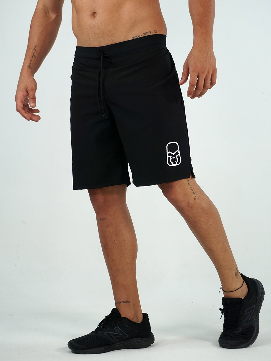 BLACK CROSSFIT 2.0 SHORTS