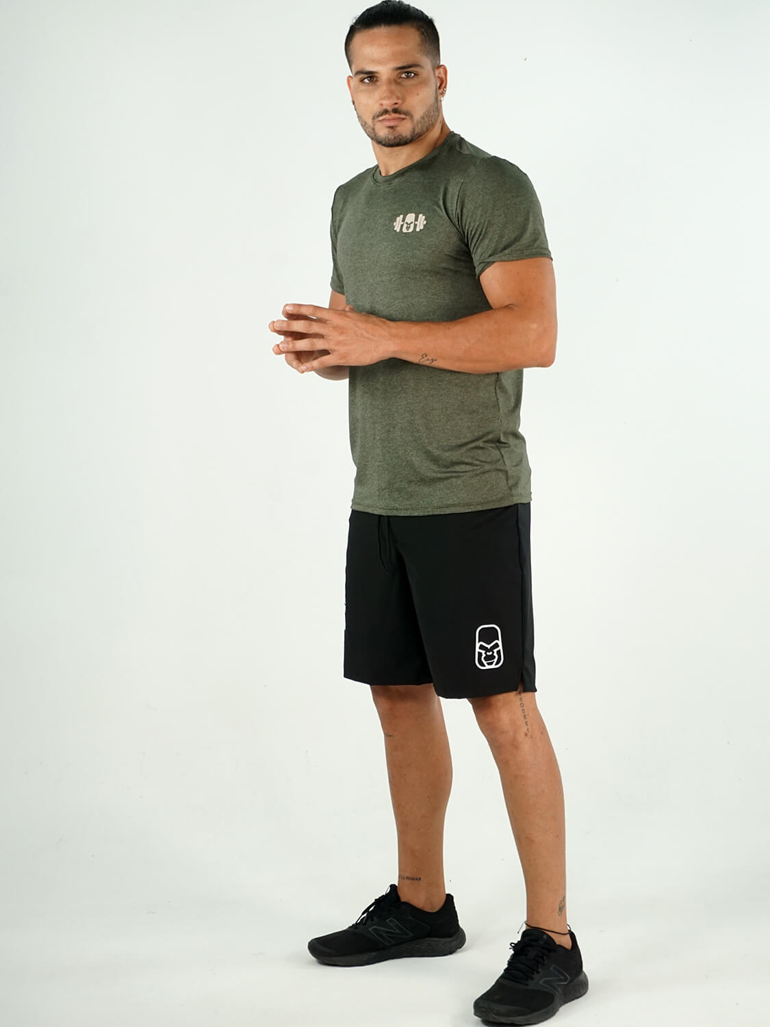 BLACK CROSSFIT 2.0 SHORTS