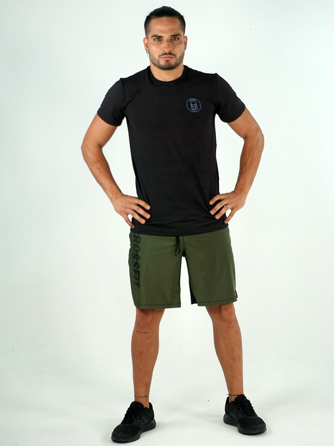 MILITARY GREEN CROSSFIT 2.0 SHORTS