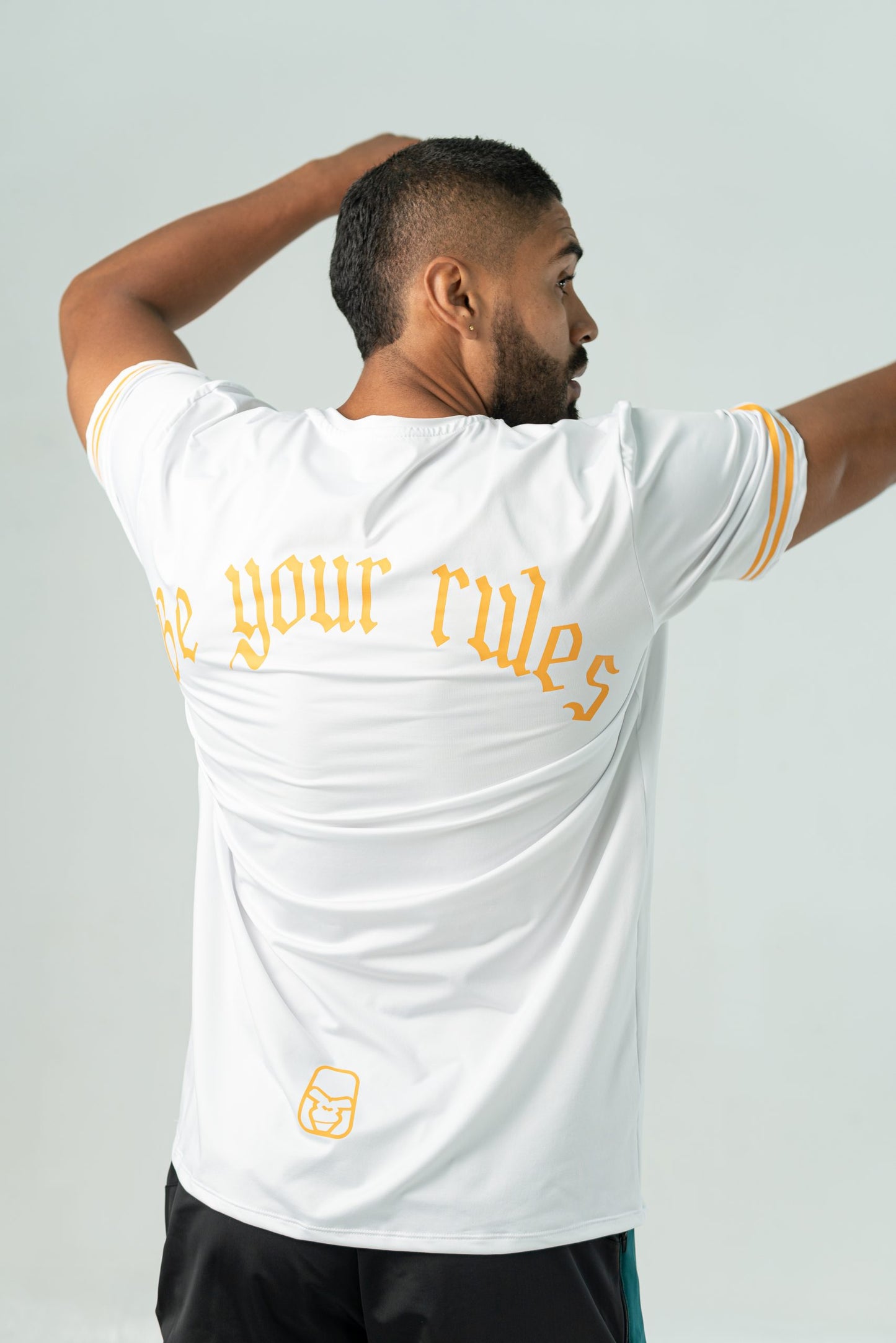 DRY-FIT 'BE YOUR RULES' SHIRT WHITE