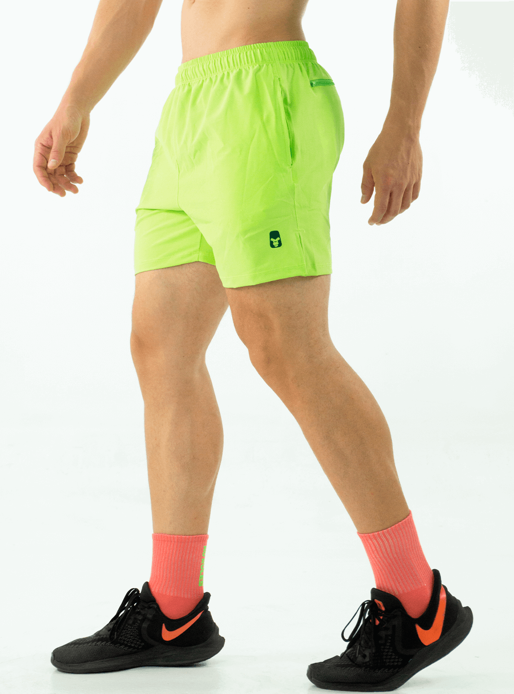 CLASSIC NEON GREEN SHORTS
