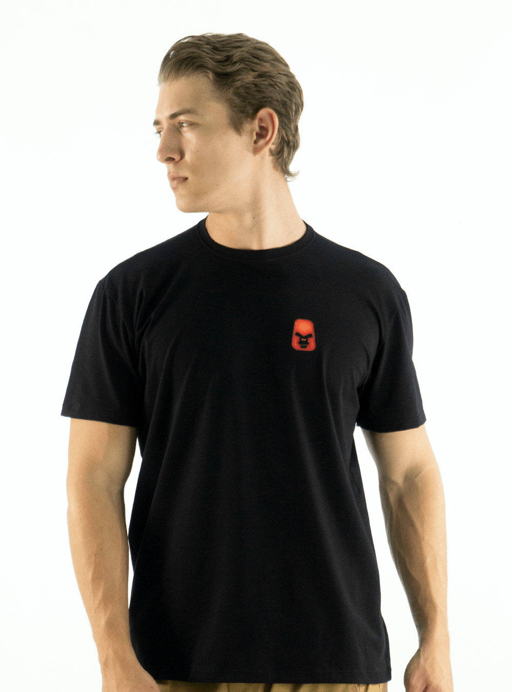 BLACK 'BEARS' T-SHIRT