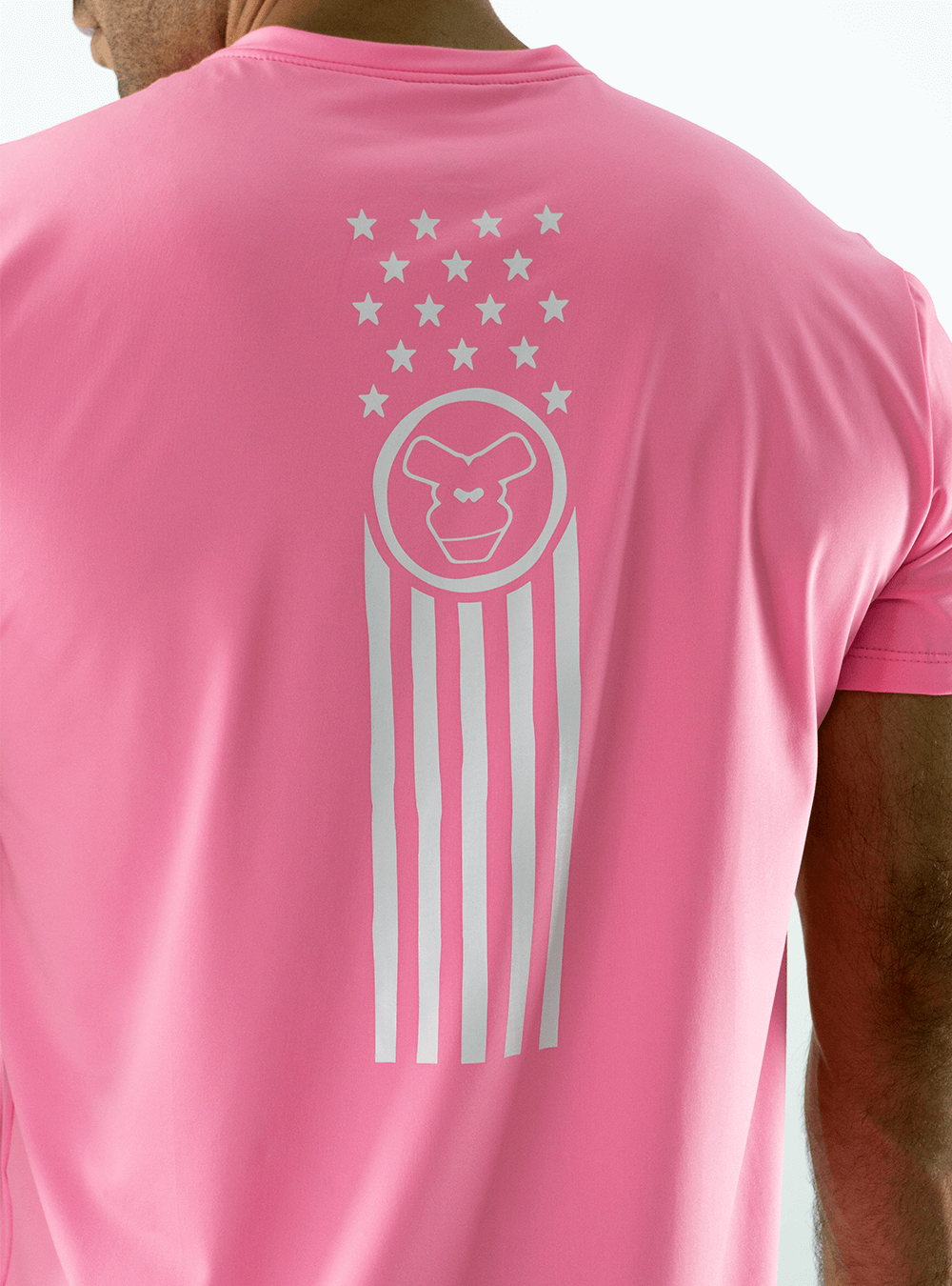 DRY-FIT 'PINK FLAG' T-SHIRT