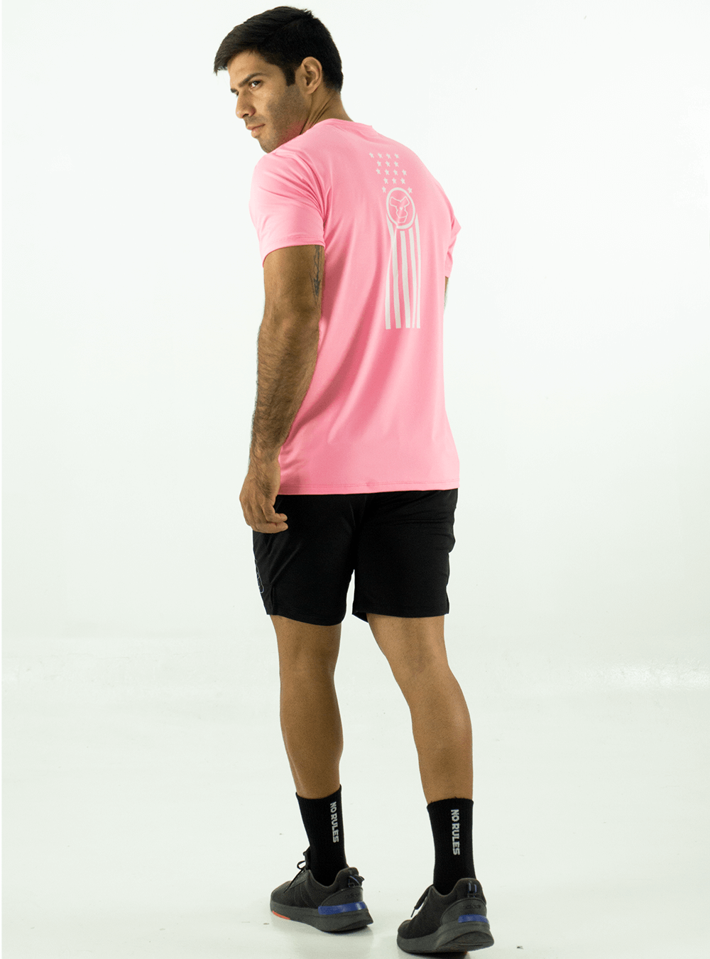 DRY-FIT 'PINK FLAG' T-SHIRT