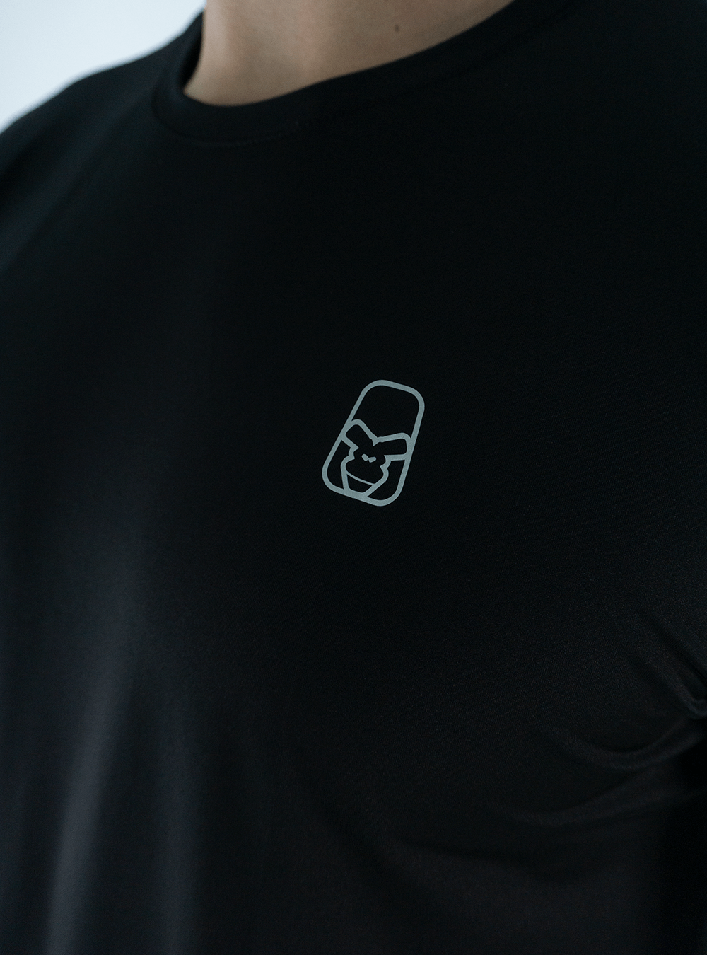 DRY-FIT BLACK T-SHIRT