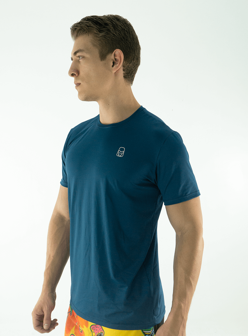 DRY-FIT DARK BLUE T-SHIRT