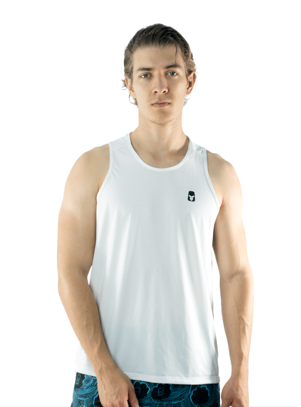 MUSCLE TANK TOP WHITE