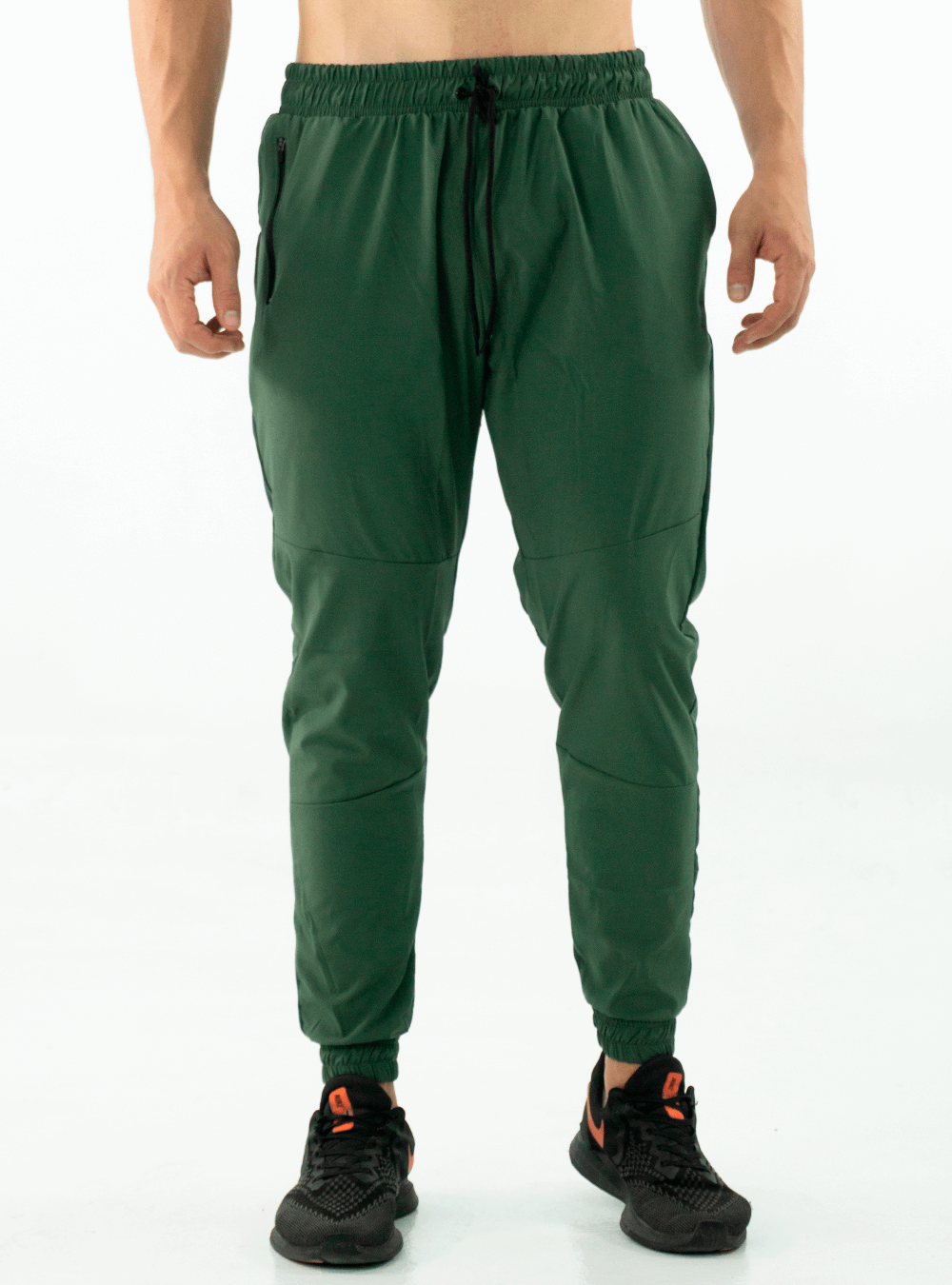 ATHLETIC LIGHT-WEIGHT UNISEX JOGGER MILITARY GREEN