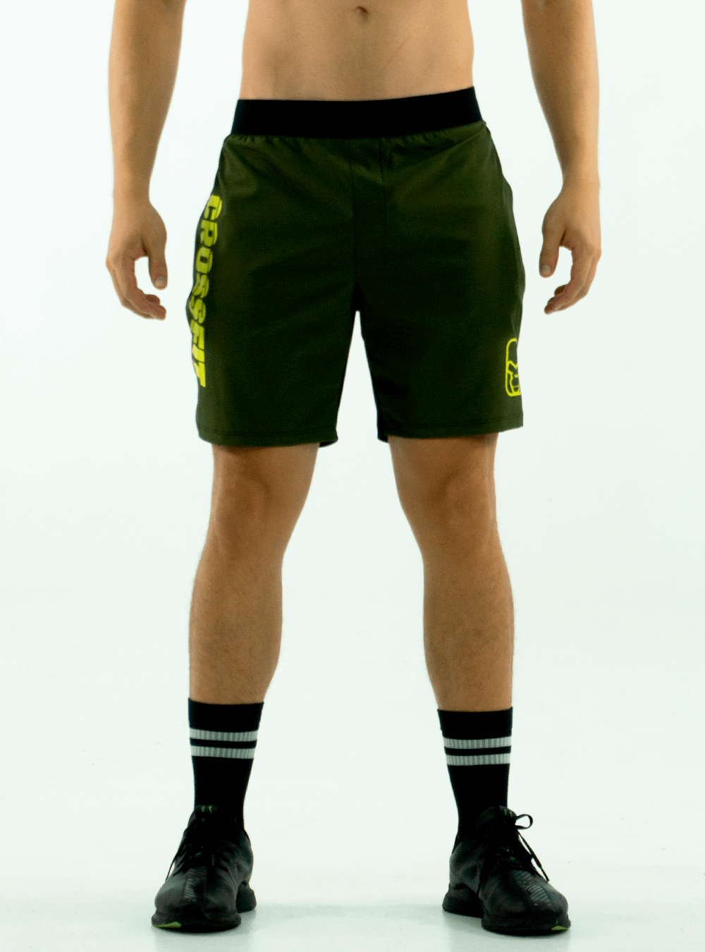 MILITARY GREEN CROSSFIT SHORTS 3.0