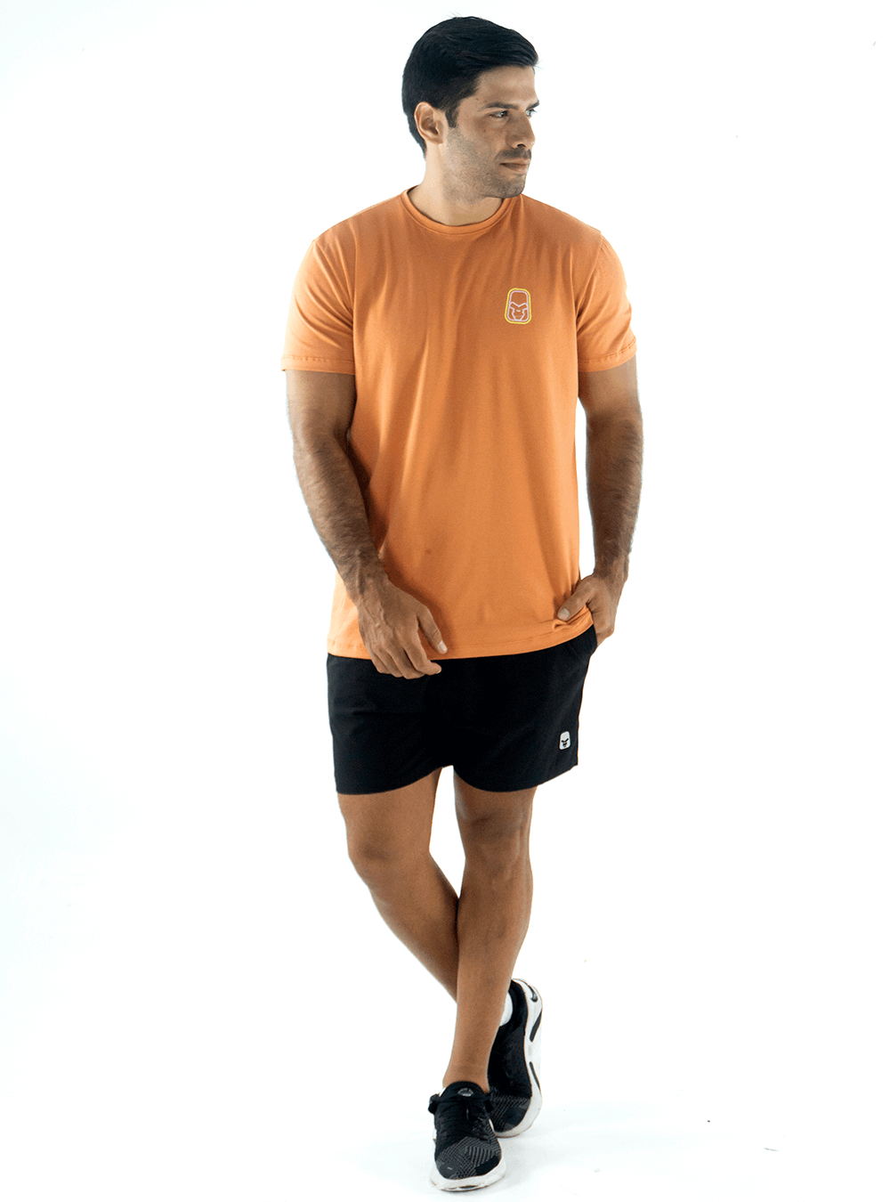TERRACOTTA GOSSY COTTON T-SHIRT