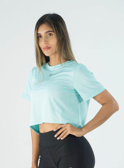 DRY-FIT W AQUA CROP TOP