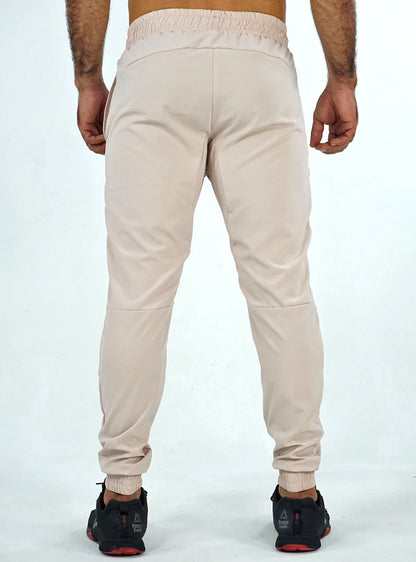 ATHLETIC LIGHT-WEIGHT UNISEX JOGGER BEIGE
