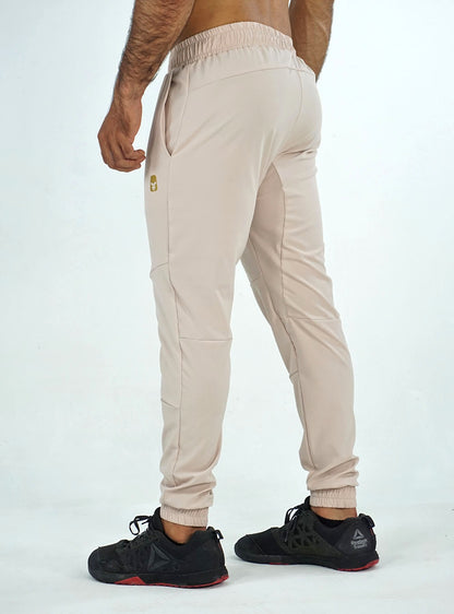 ATHLETIC LIGHT-WEIGHT UNISEX JOGGER BEIGE