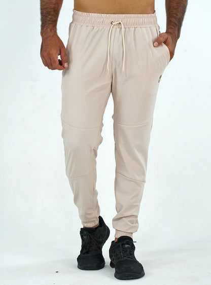 ATHLETIC LIGHT-WEIGHT UNISEX JOGGER BEIGE