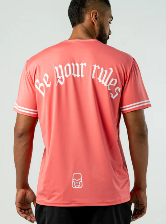 CAMISETA DRY-FIT 'BE YOUR RULES' MELOCOTÓN