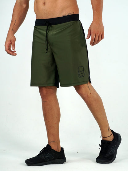 MILITARY GREEN CROSSFIT 2.0 SHORTS