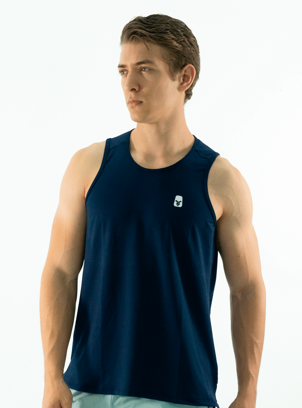 MUSCLE TANK TOP NAVY