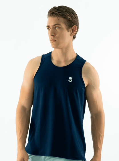 MUSCLE TANK TOP NAVY