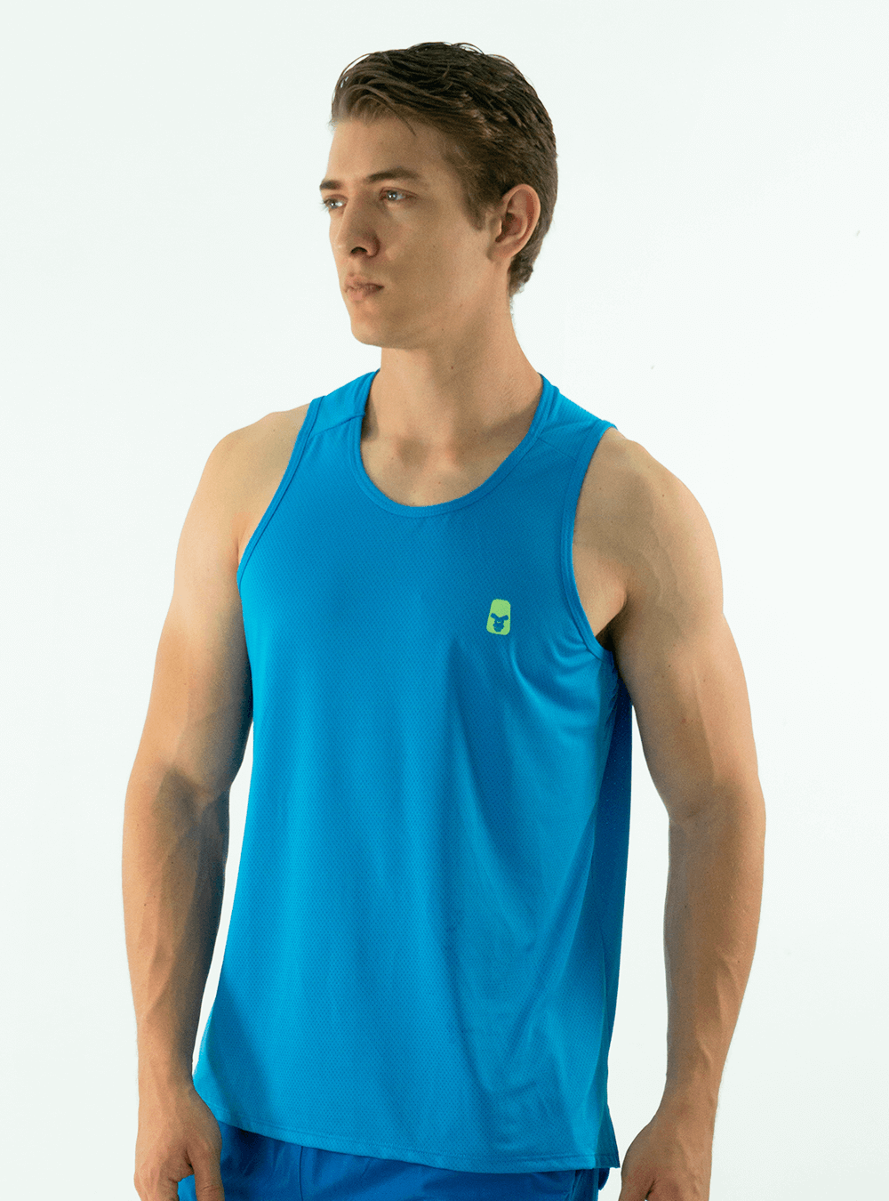 MUSCLE TANK TOP BLUE