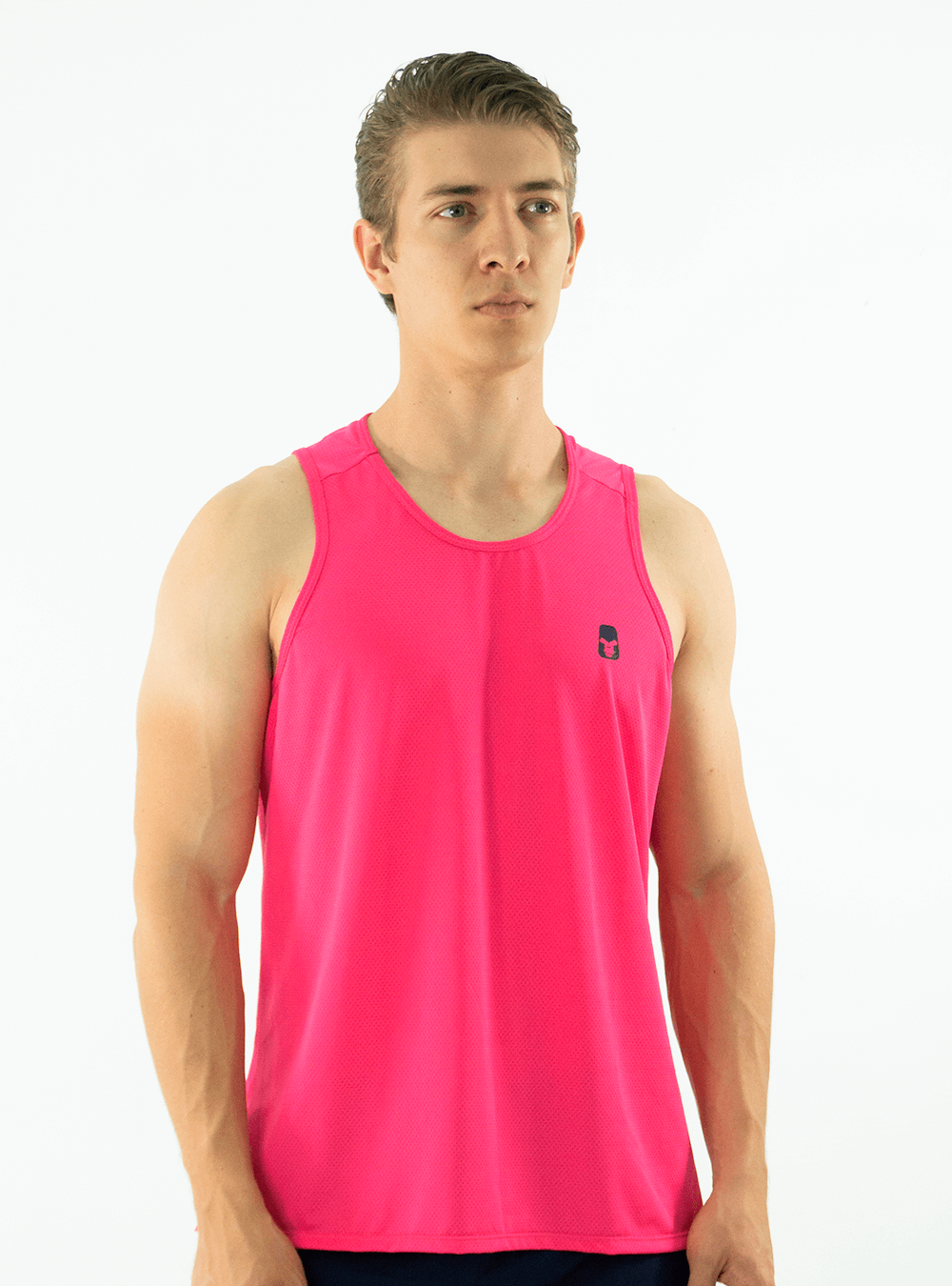 MUSCLE TANK TOP FUCSHIA