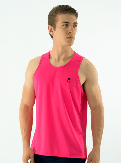 MUSCLE TANK TOP FUCSHIA
