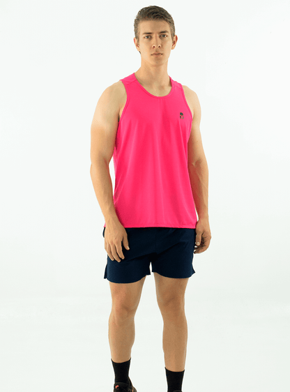 MUSCLE TANK TOP FUCSHIA