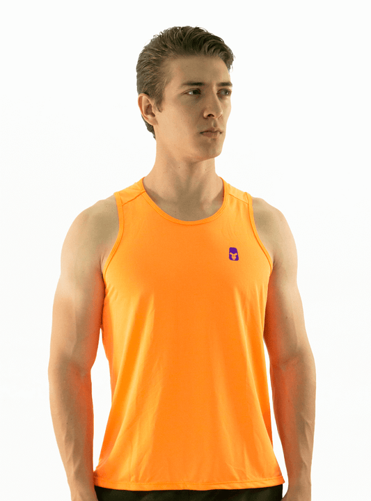 MUSCLE TANK TOP ORANGE