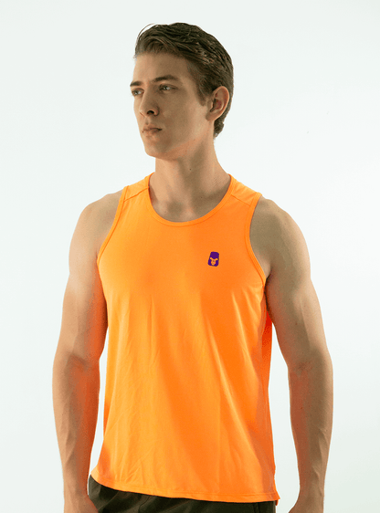 MUSCLE TANK TOP ORANGE