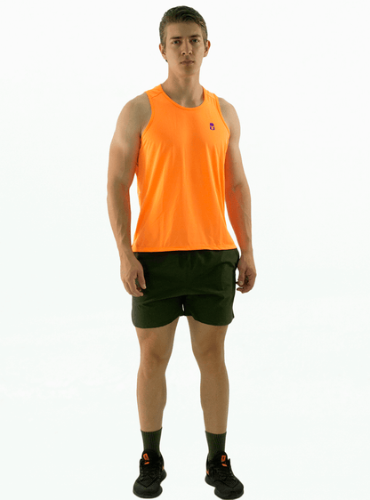 MUSCLE TANK TOP ORANGE