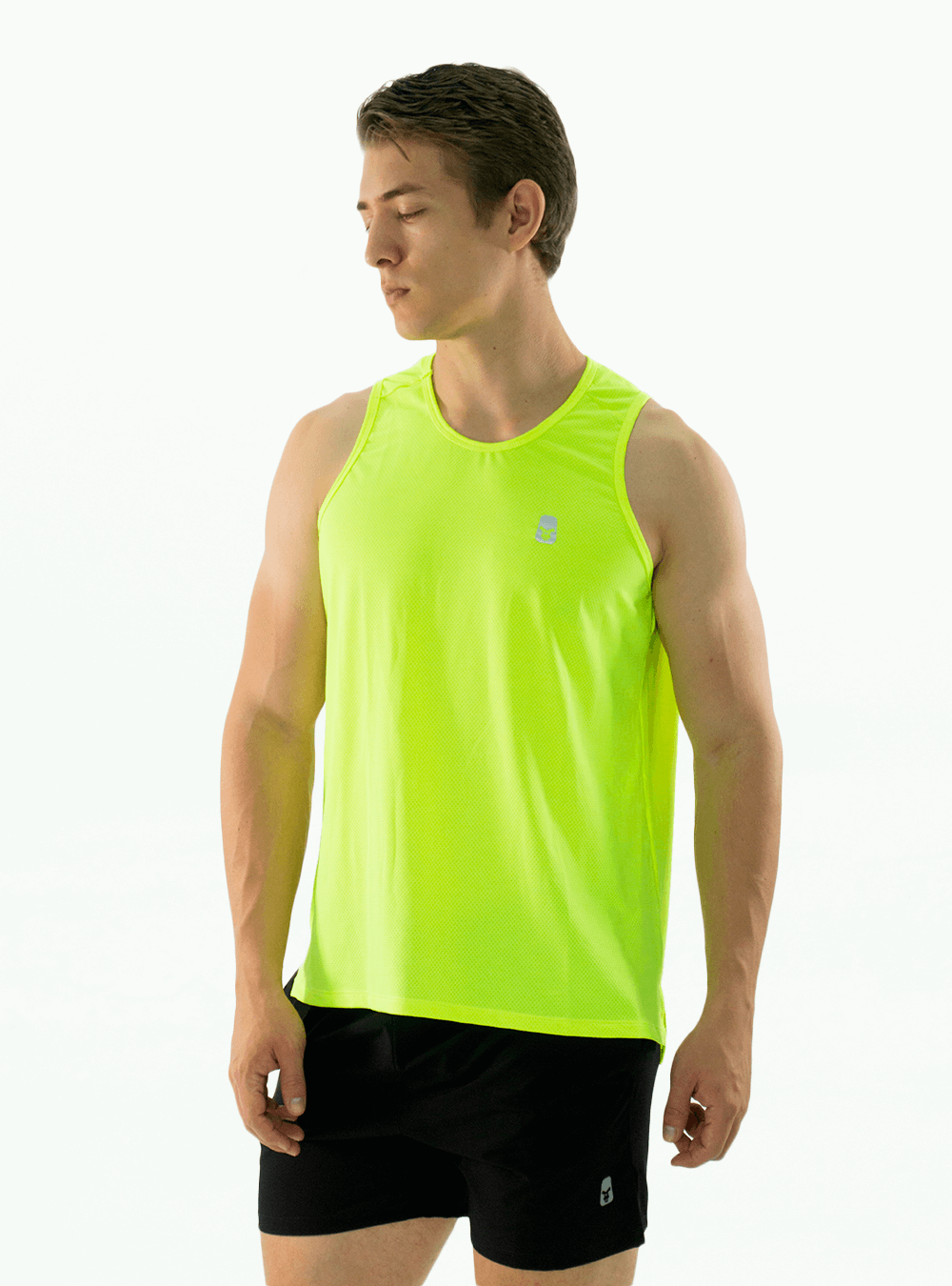 MUSCLE TANK TOP NEON GREEN