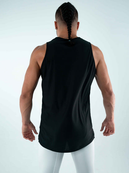 MUSCLE TANK TOP BLACK