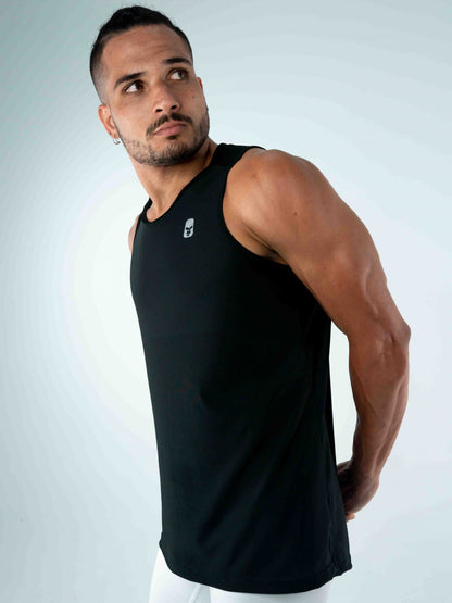 MUSCLE TANK TOP BLACK