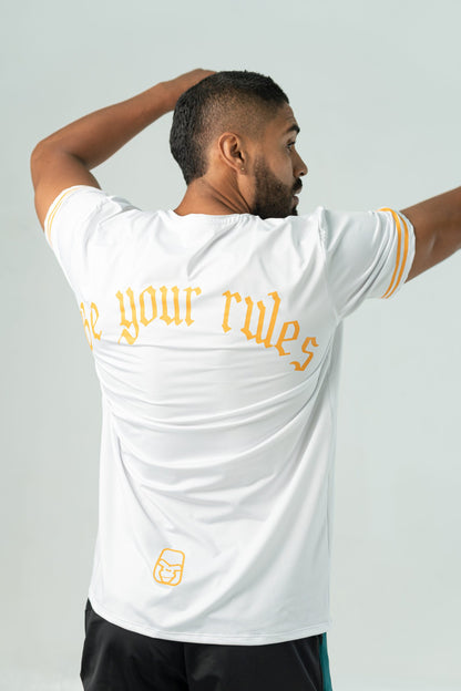 DRY-FIT 'BE YOUR RULES' SHIRT WHITE