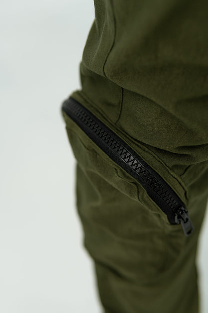 PANTALONES CARGO UTILITY VERDE MILITAR 'BE'