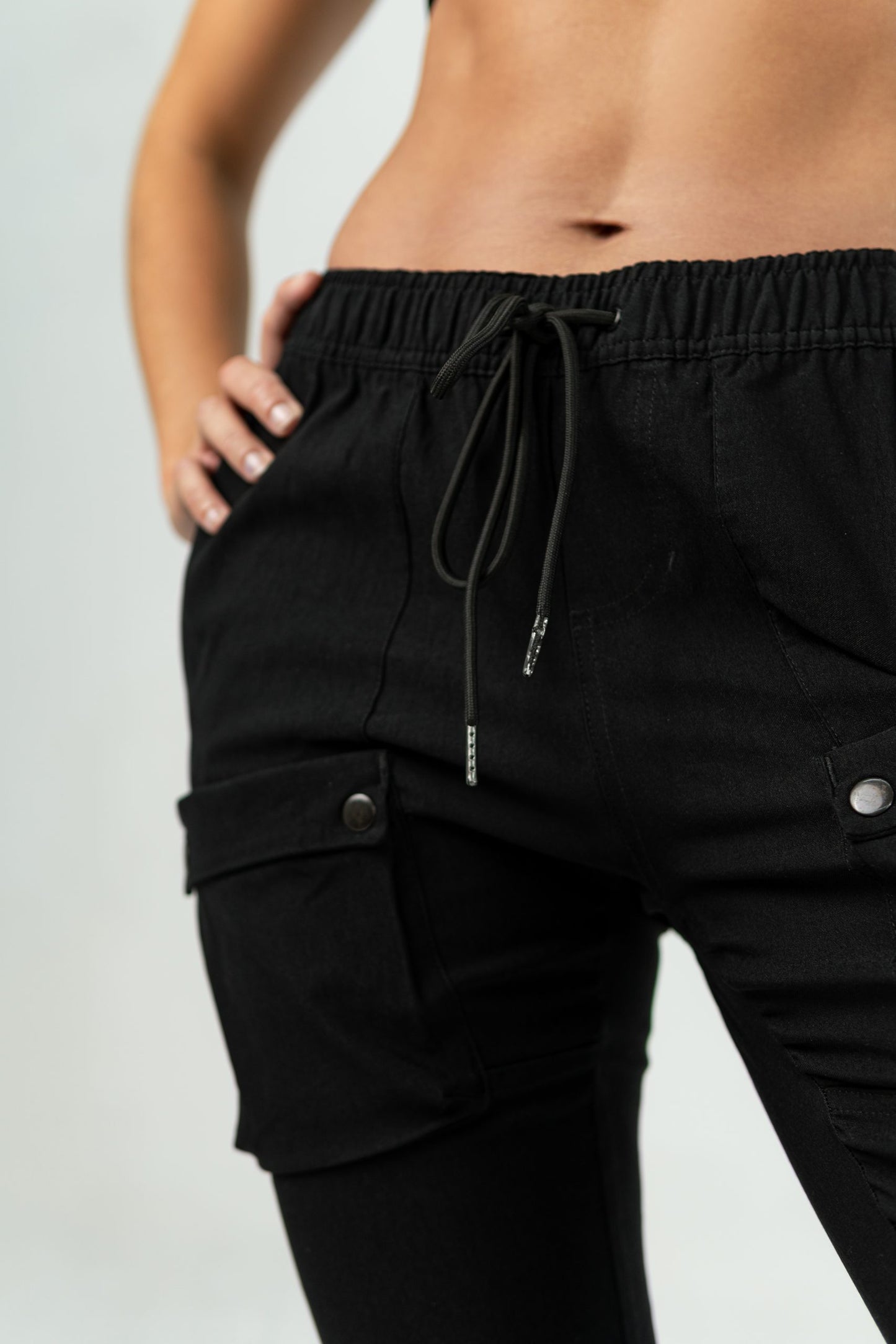BLACK CARGO 'BE' UTILITY PANTS