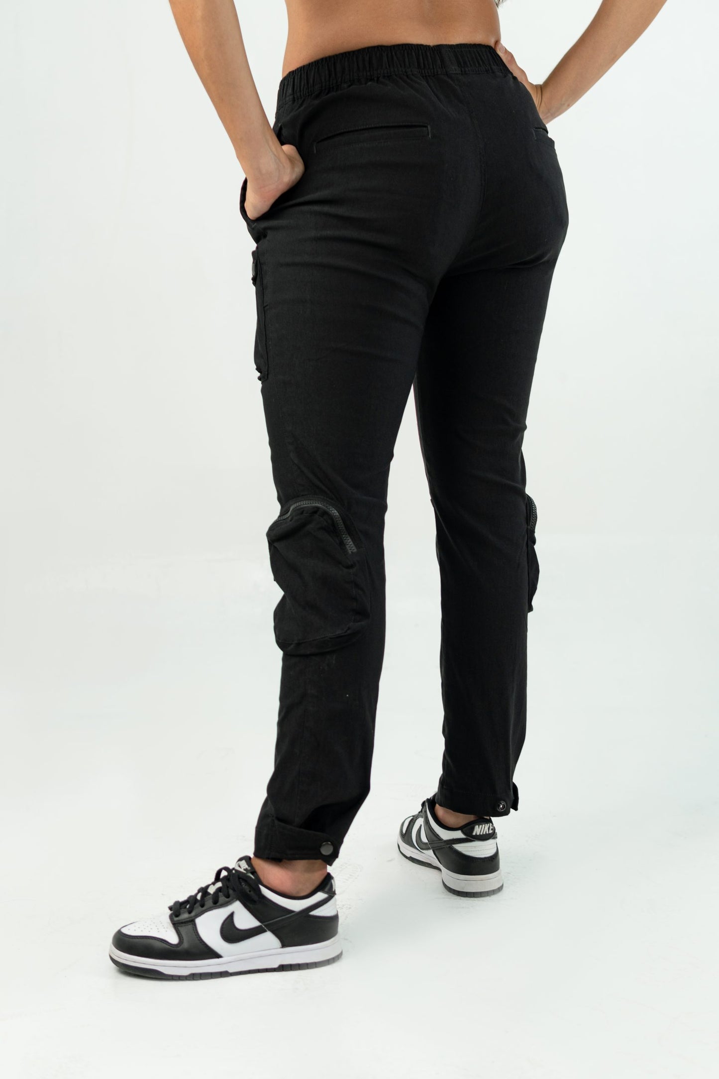 BLACK CARGO 'BE' UTILITY PANTS