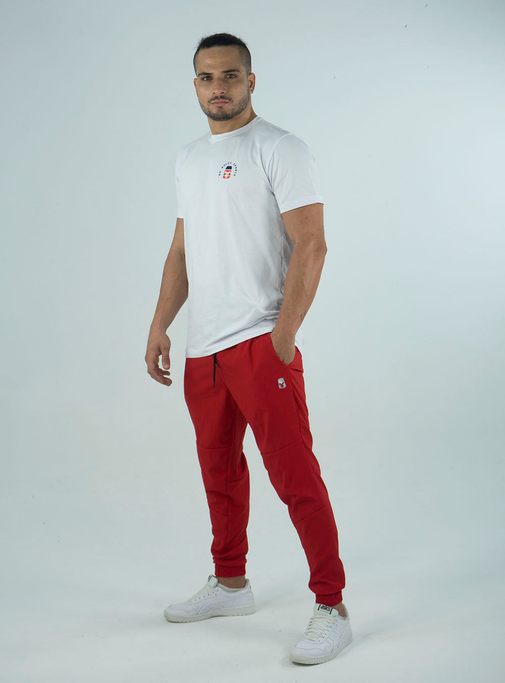 ATHLETIC LIGHT-WEIGHT UNISEX JOGGER RED