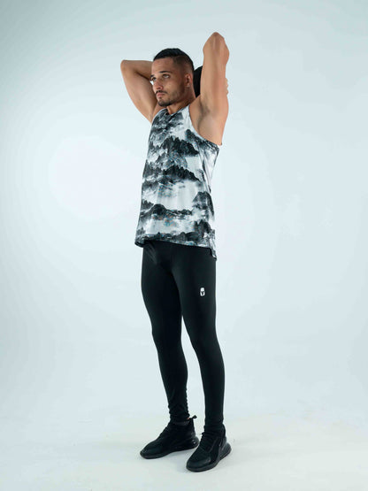 LONG BLACK COMPRESSION LYCRA