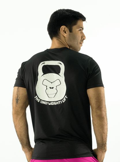DRY-FIT 'THE ONLY WEIGHT LIFT' PRINTED T-SHIRT