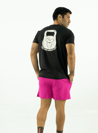 DRY-FIT 'THE ONLY WEIGHT LIFT' PRINTED T-SHIRT