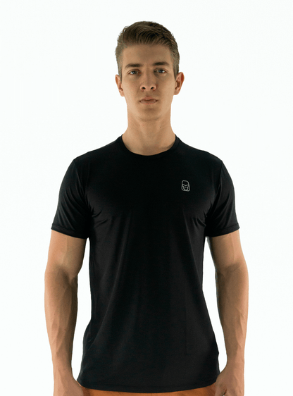 DRY-FIT BLACK T-SHIRT