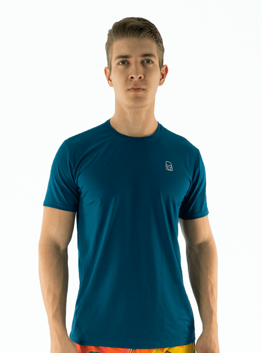 DRY-FIT DARK BLUE T-SHIRT