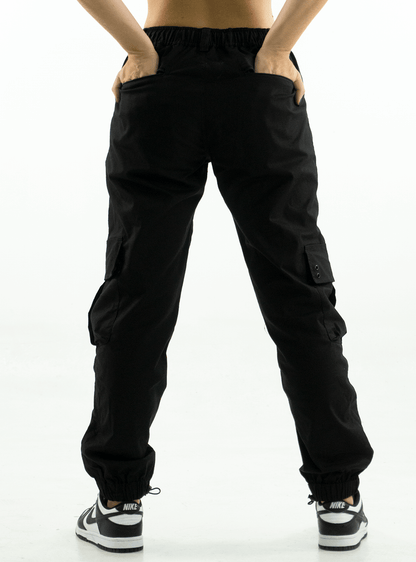URBAN UNISEX BLACK CARGO PANTS