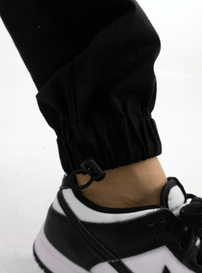 URBAN UNISEX BLACK CARGO PANTS