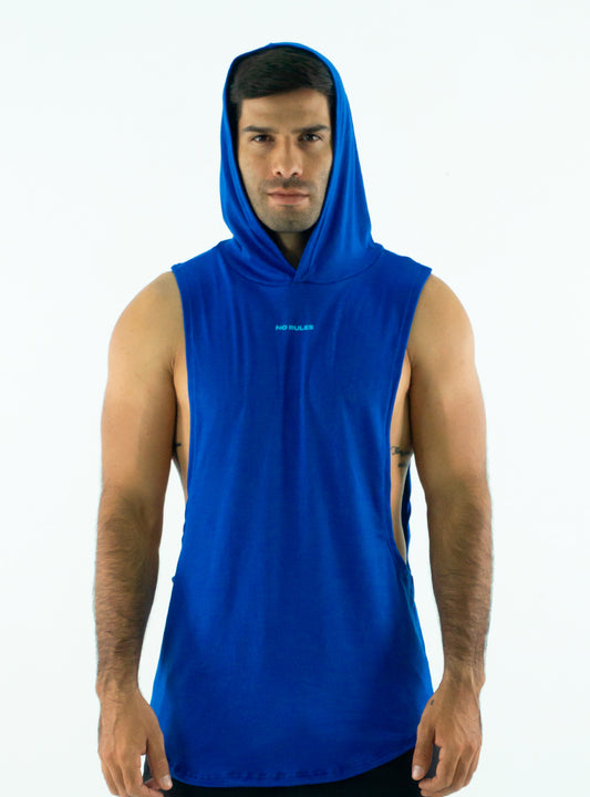 HODDIE MUSCLE BLUE TANK TOP