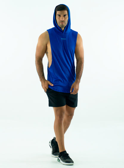 HODDIE MUSCLE BLUE TANK TOP