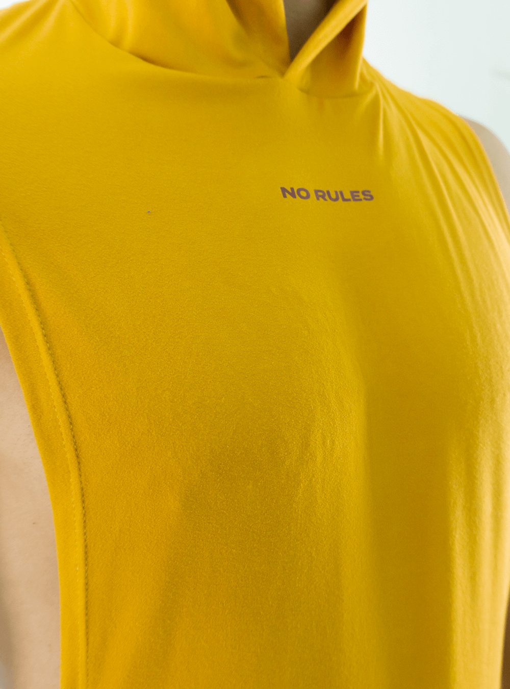 HODDIE MUSCLE MUSTARD TANK TOP